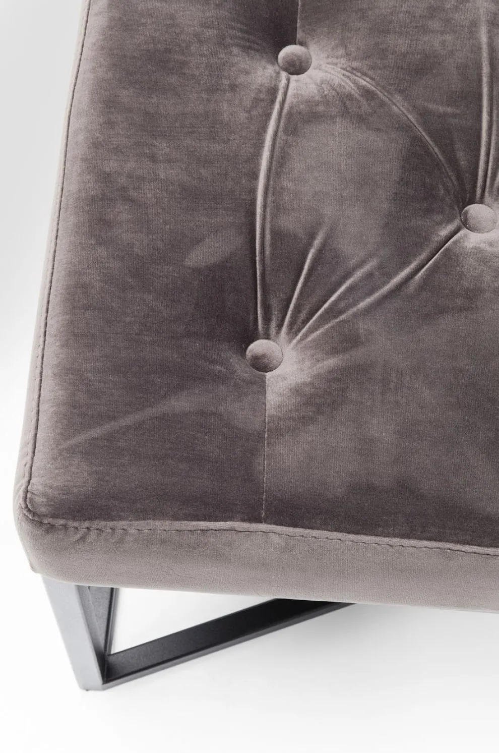 Halbank Crossover Grijs Zwart 150x40cm