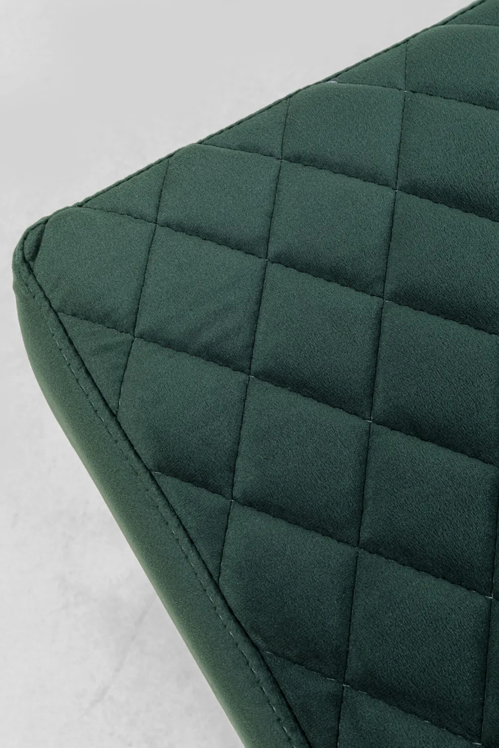 Halbank Smart Donkergroen Messing 90x40cm