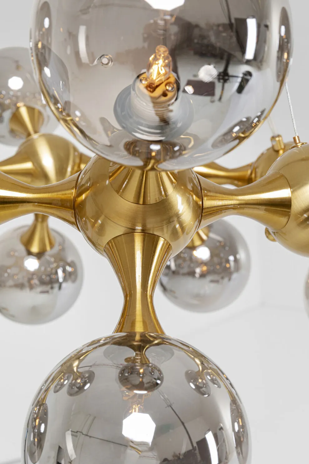 Hanglamp Atomic Balls Messing 18cm