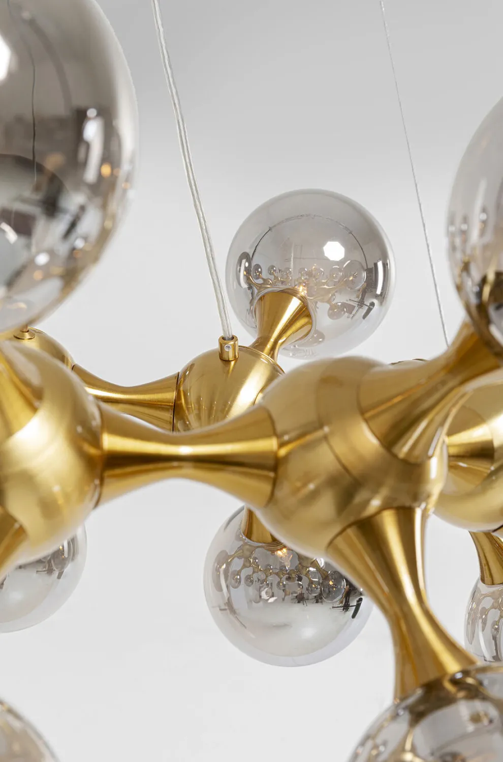 Hanglamp Atomic Balls Messing 18cm