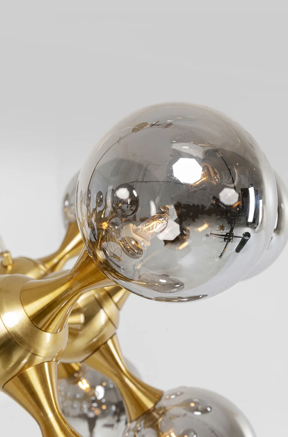 Hanglamp Atomic Balls Messing 18cm