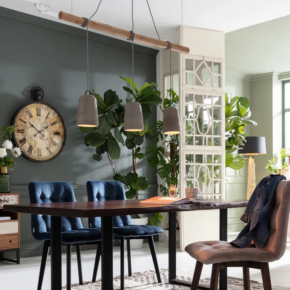 Hanglamp Dining Concrete Tre