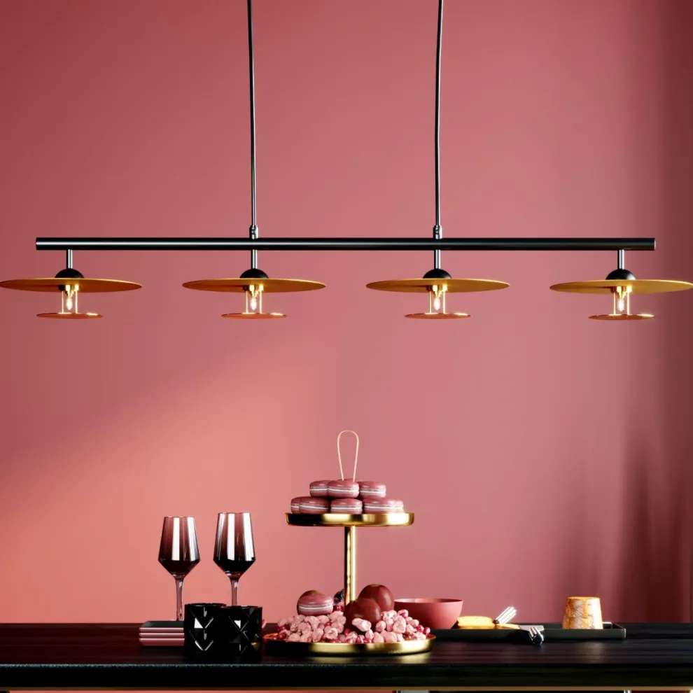 Hanglamp Disc Dining Quattro