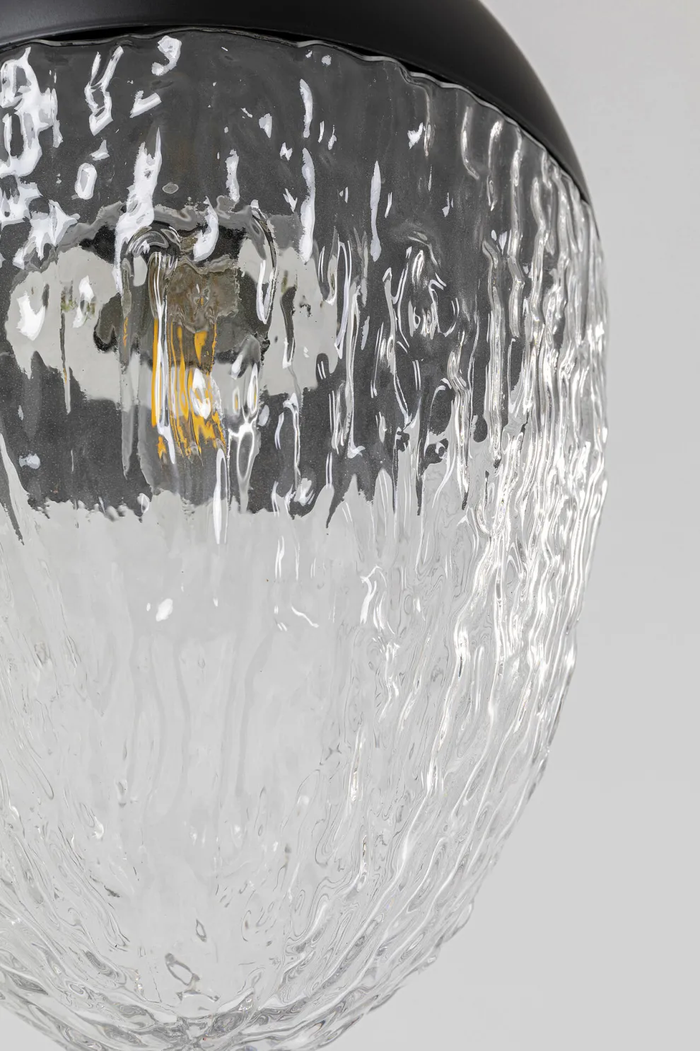 Hanglamp Frozen Black Matt Ø20cm