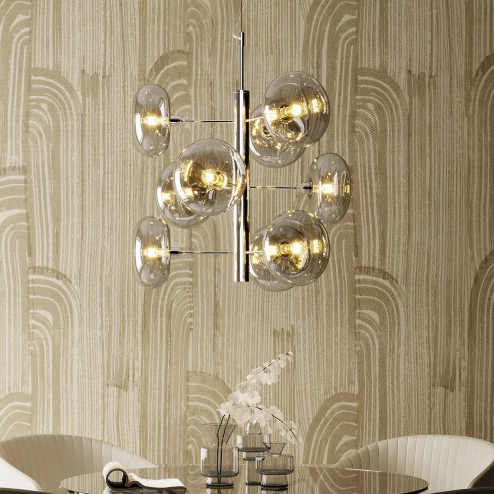 Hanglamp Headlight Chrome