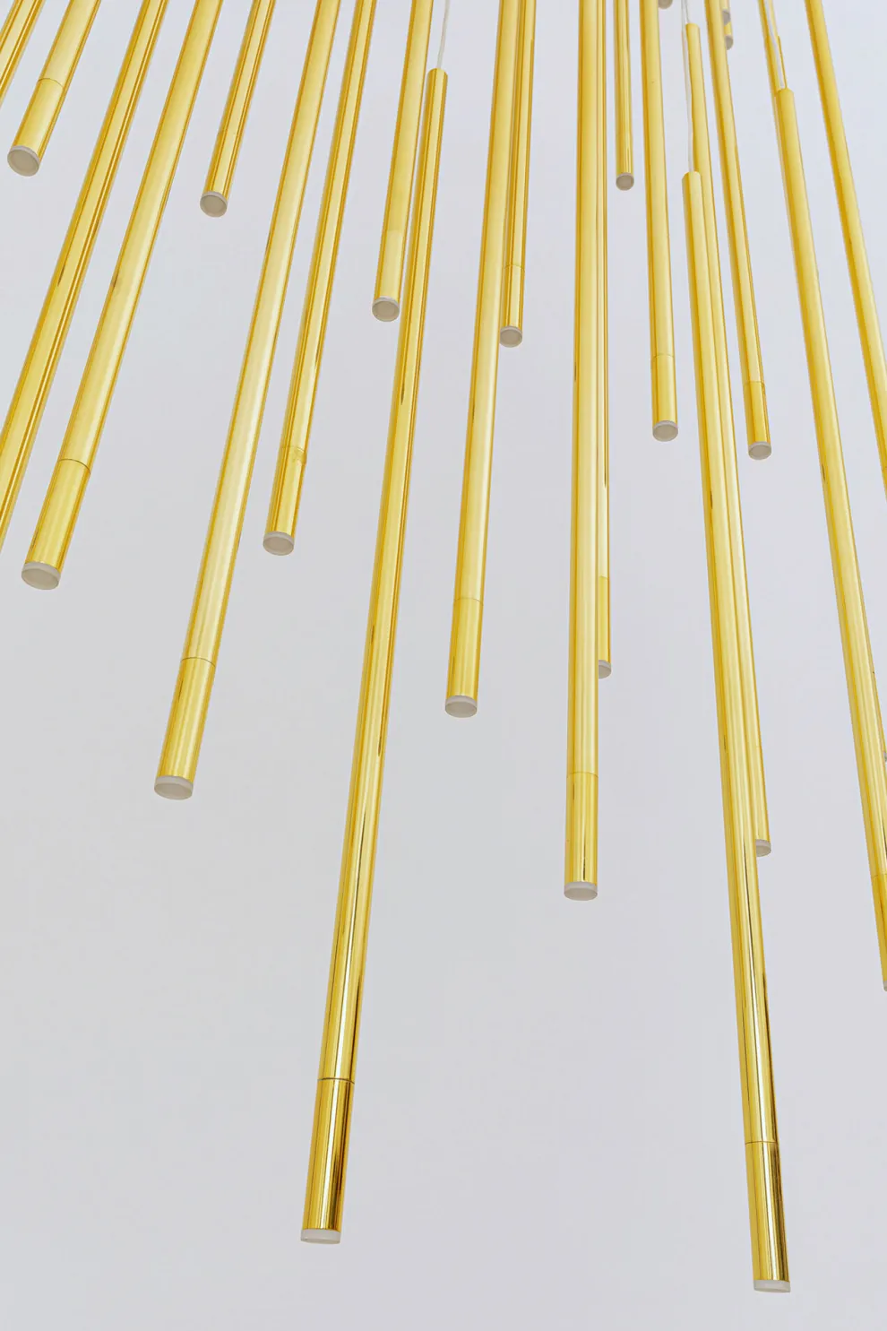 Hanglamp Living Vegas Deluxe Messing LED