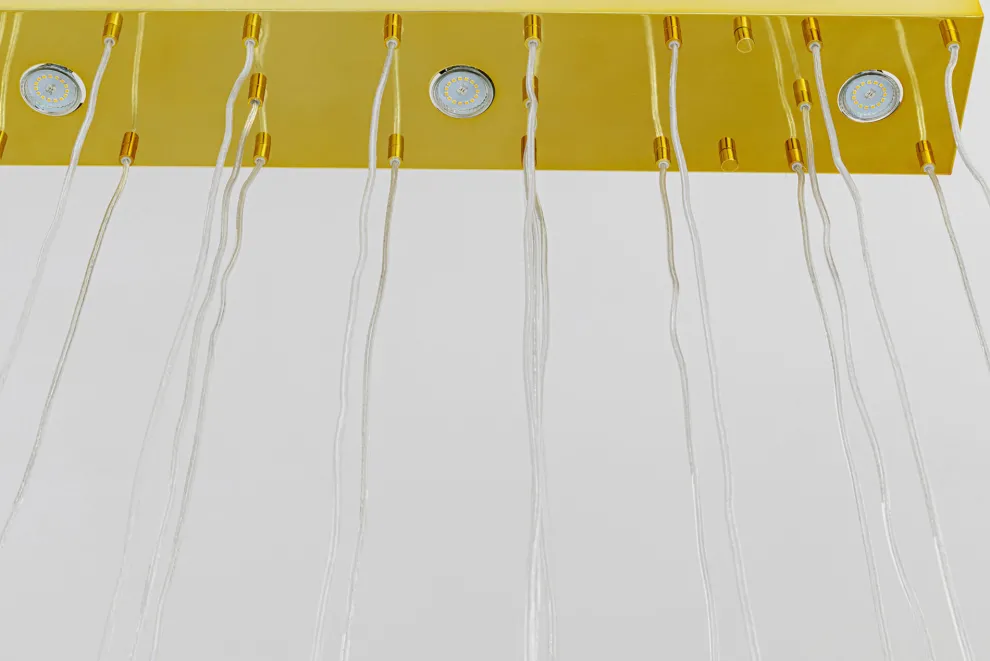 Hanglamp Living Vegas Messing LED