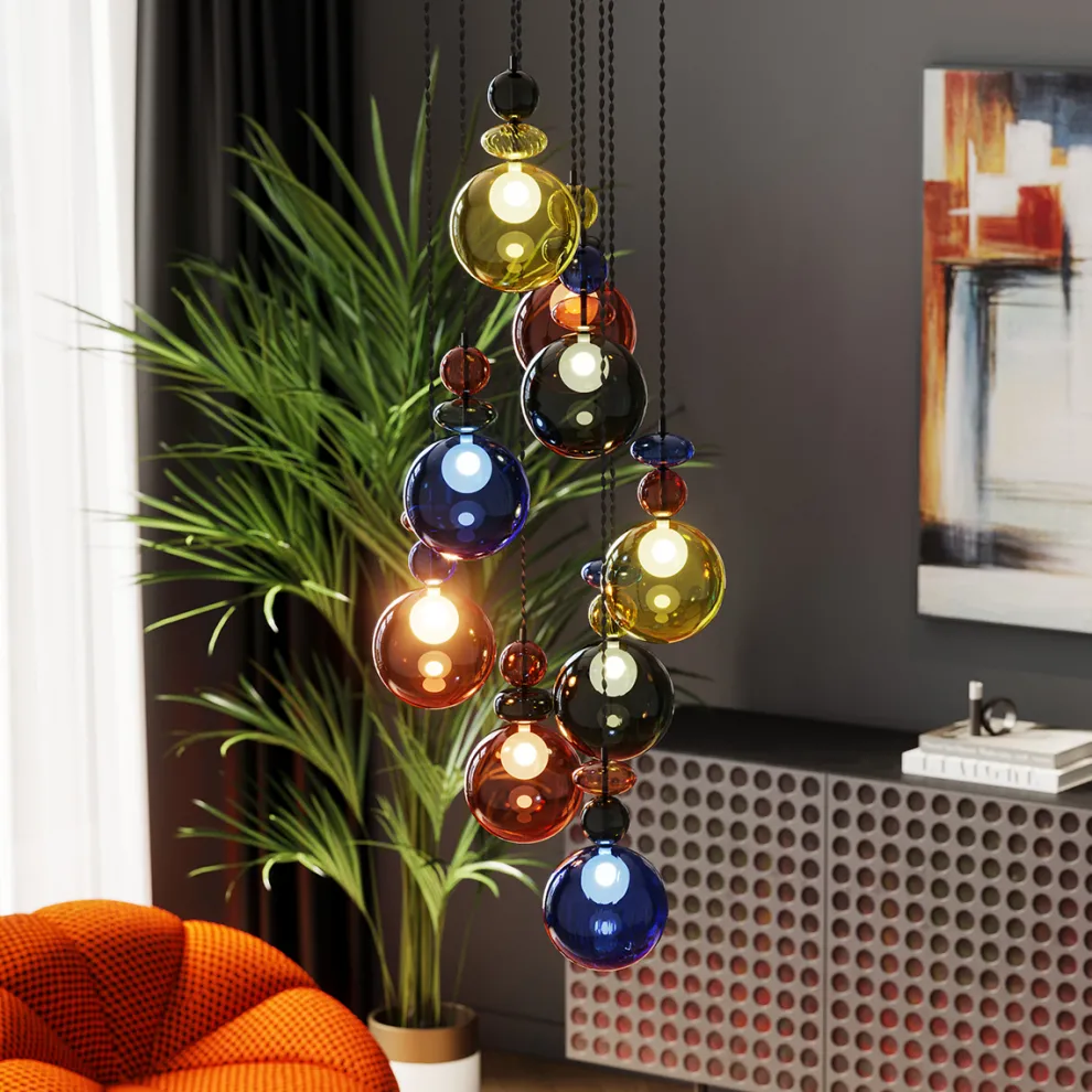 Hanglamp Mazzo Nove Spiral 44cm