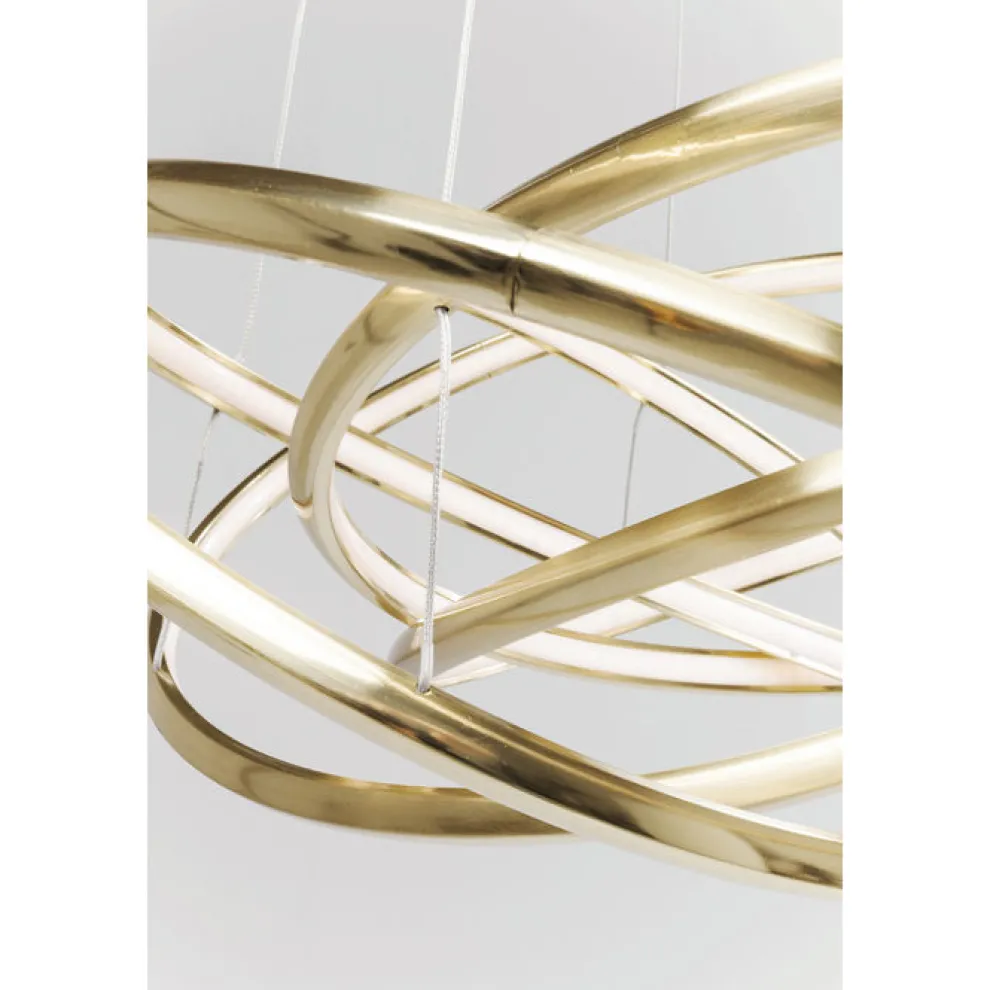 Hanglamp Saturn LED Goud Groot