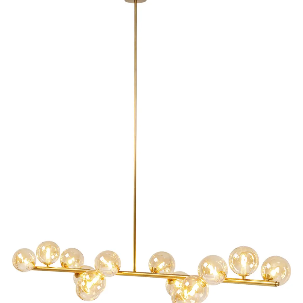Hanglamp Scala Balls Brass 150cm