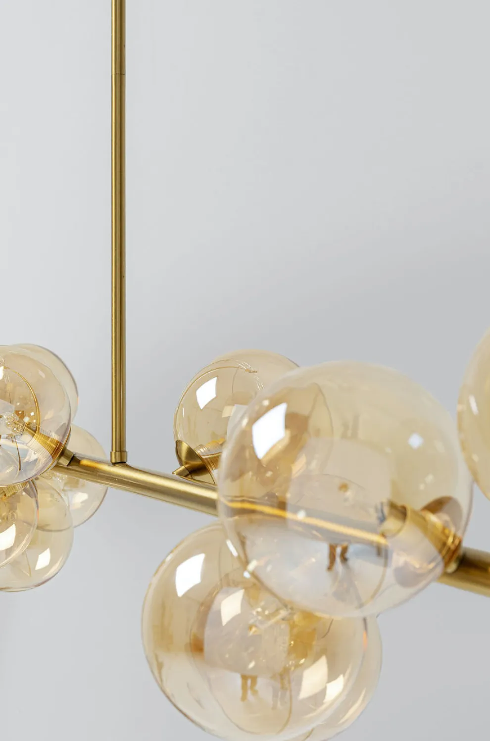 Hanglamp Scala Balls Brass 150cm