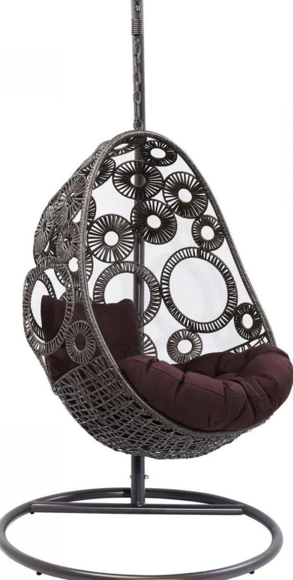 Hangstoel Ibiza Bruin