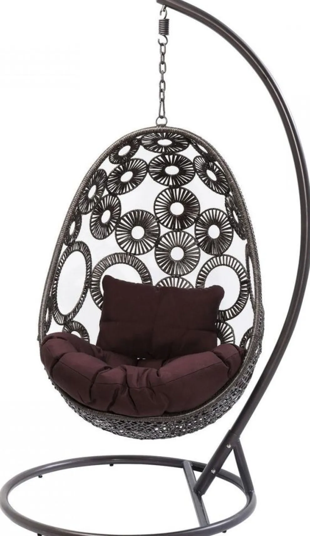 Hangstoel Ibiza Bruin