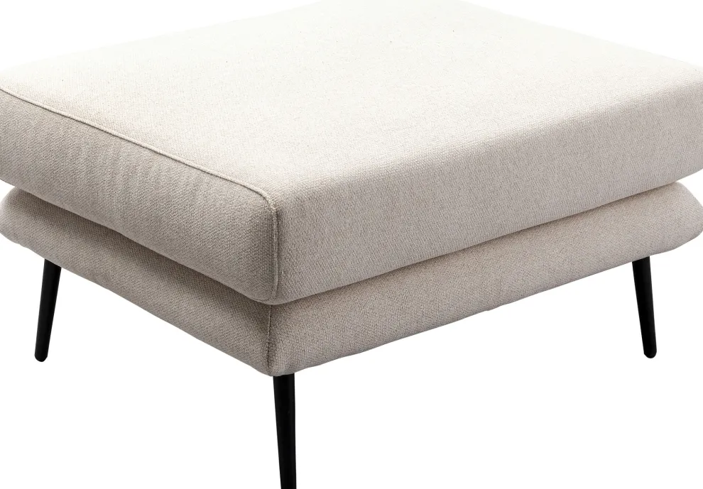 Hocker Amalfi Cream 80x68cm