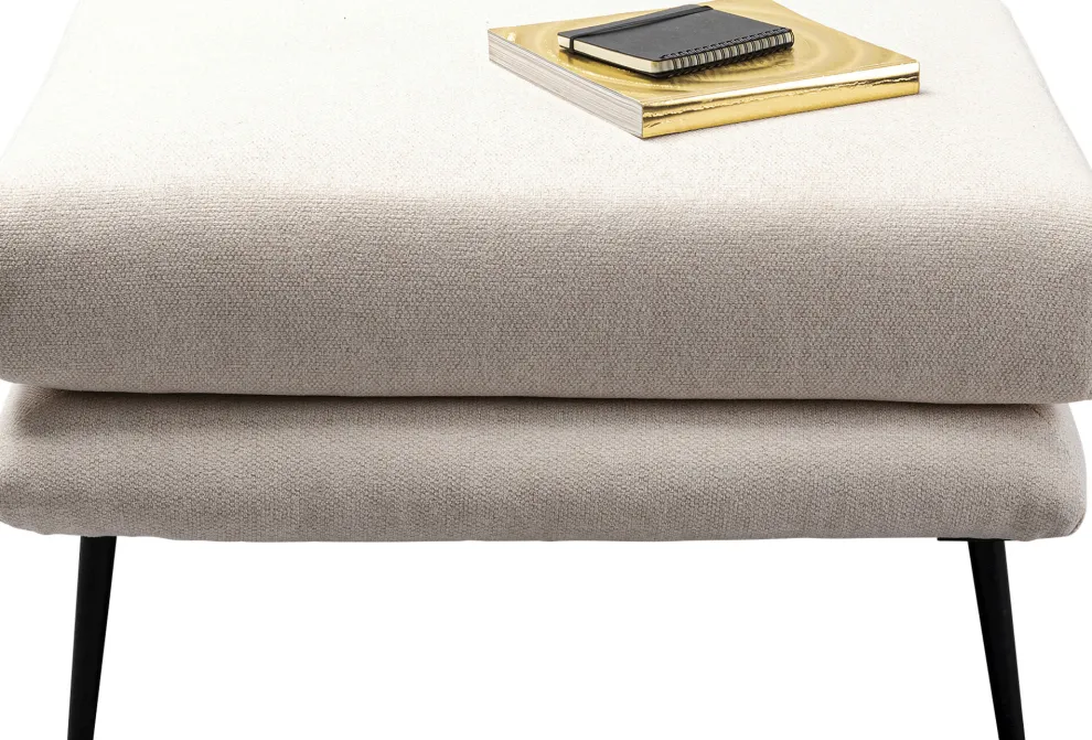 Hocker Amalfi Cream 80x68cm