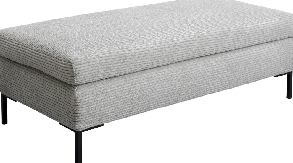 Hocker Gianni Cord Grey