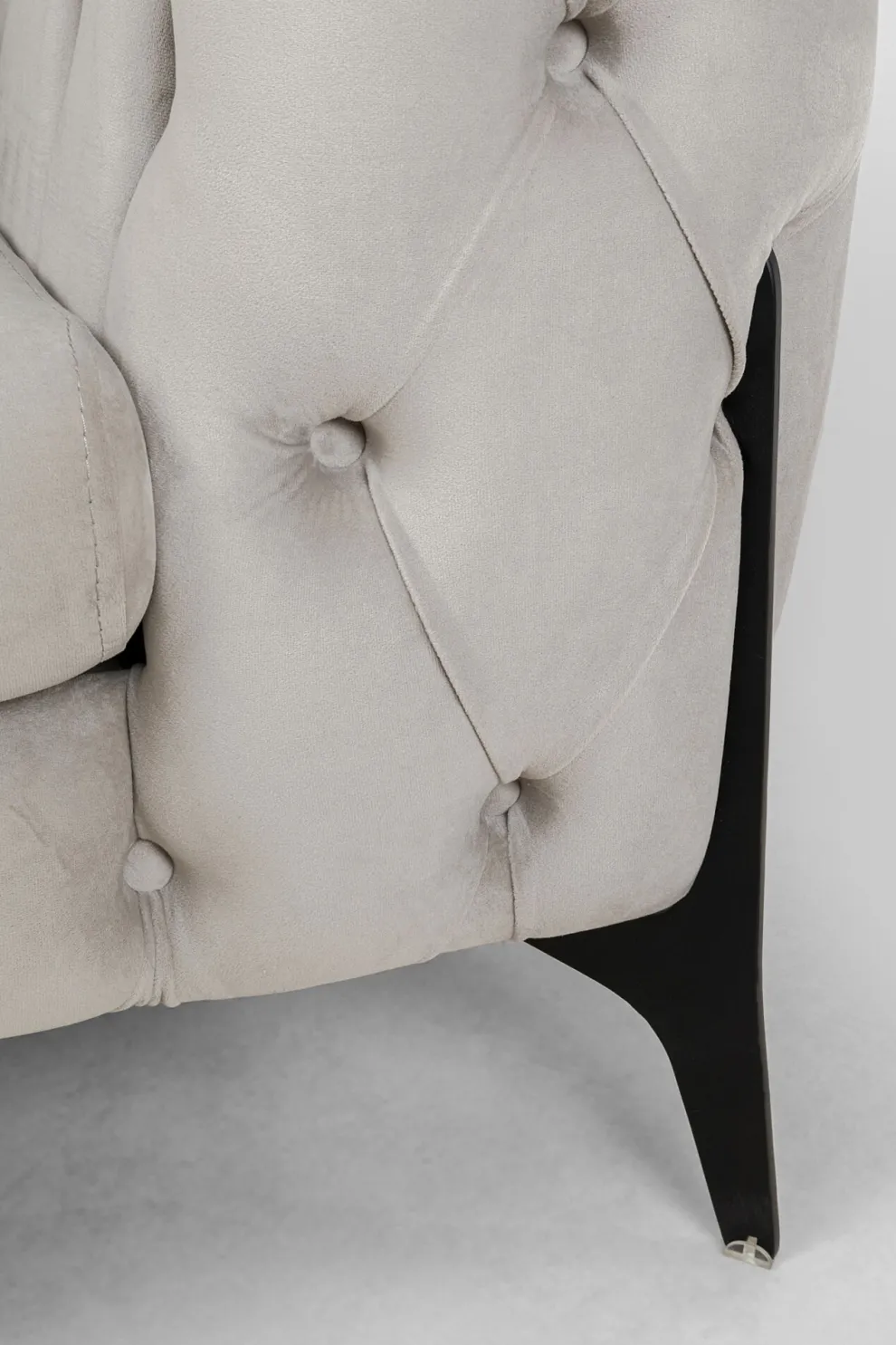 Hoekbank Bellissima Velvet Taupe Right