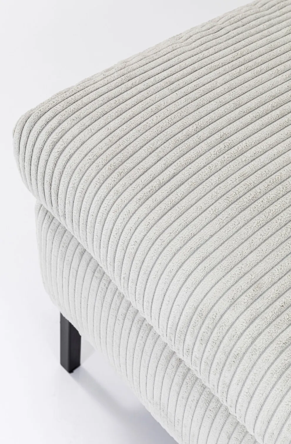 Hoekbank Gianni Cord Grijs Links