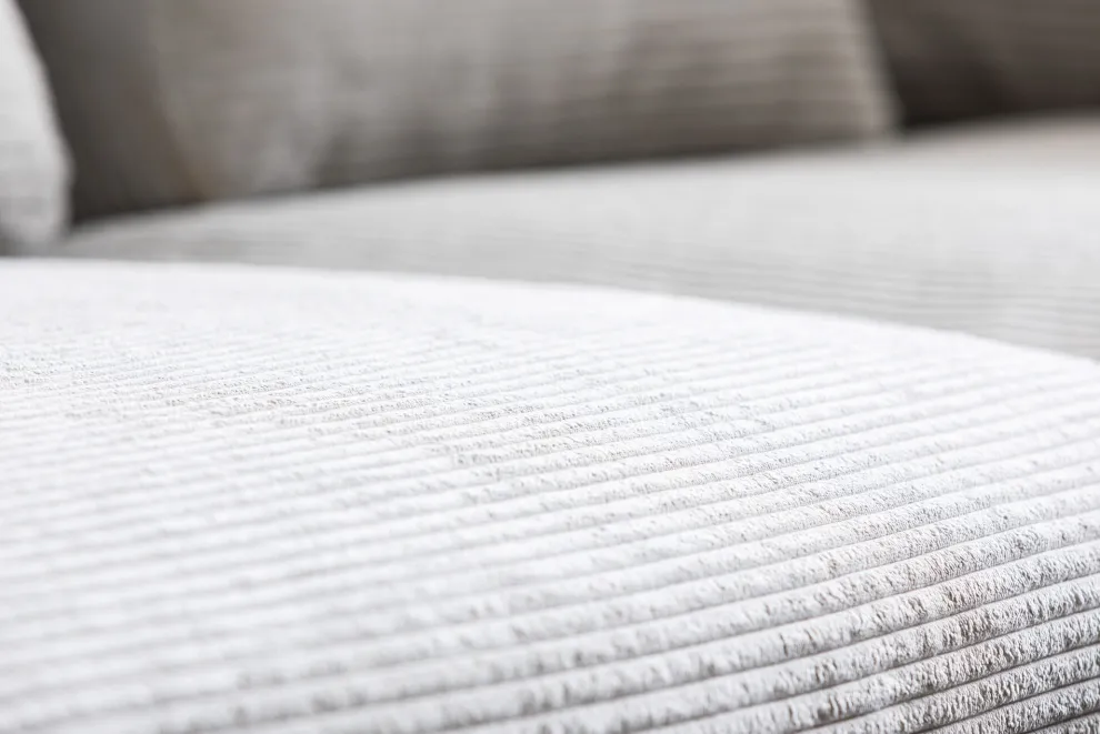 Hoekbank Gianni Cord Grijs Links