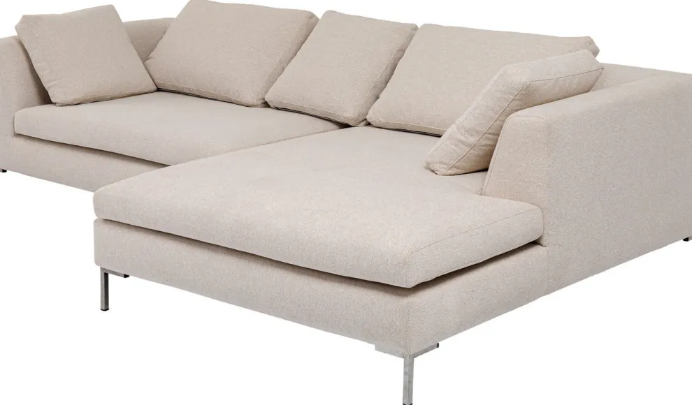 Hoekbank Gianni Crème Rechts