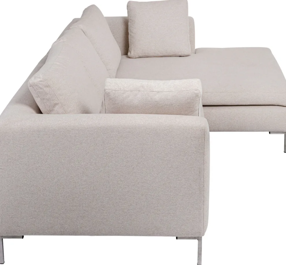 Hoekbank Gianni Crème Rechts