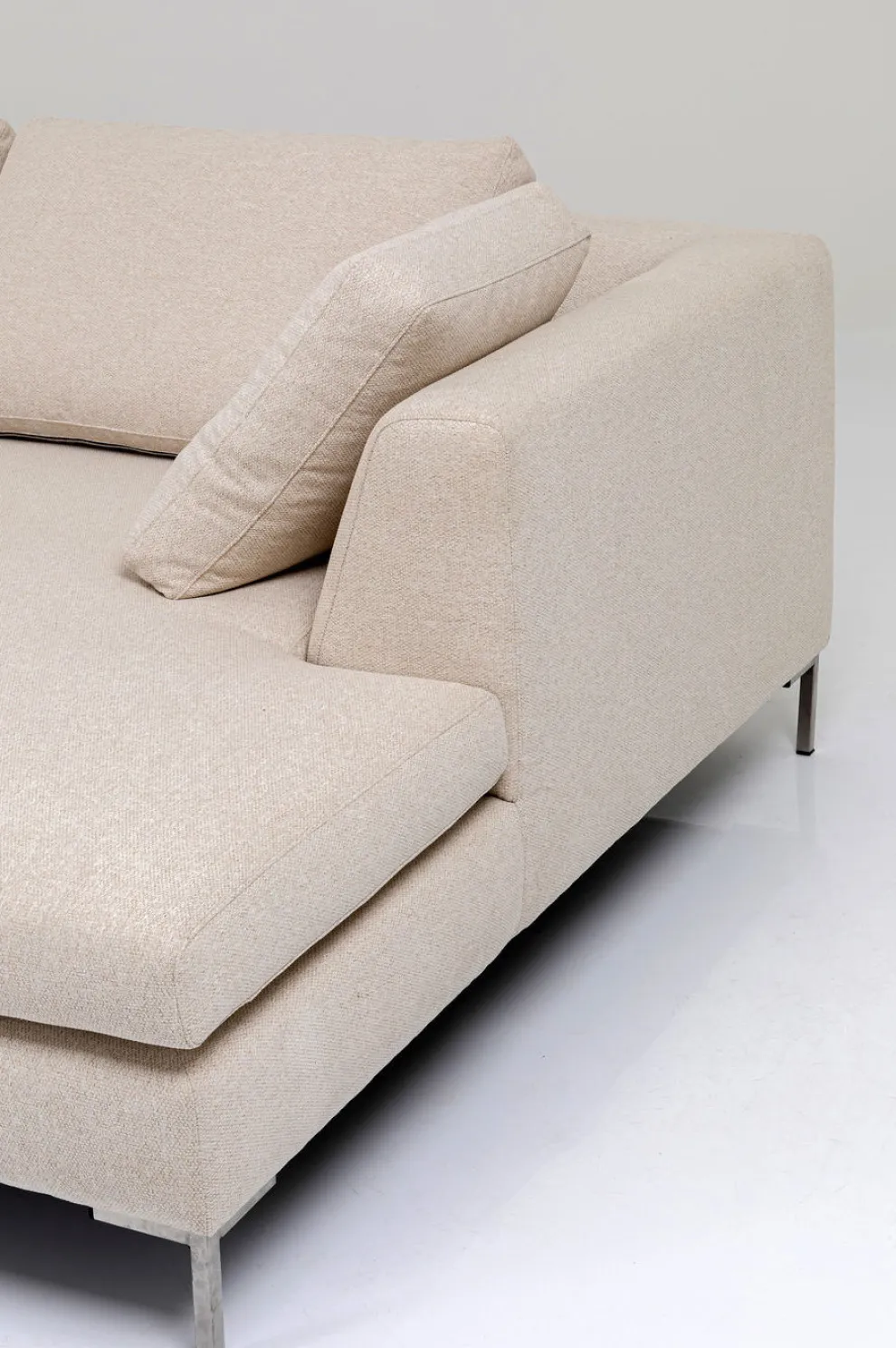 Hoekbank Gianni Crème Rechts