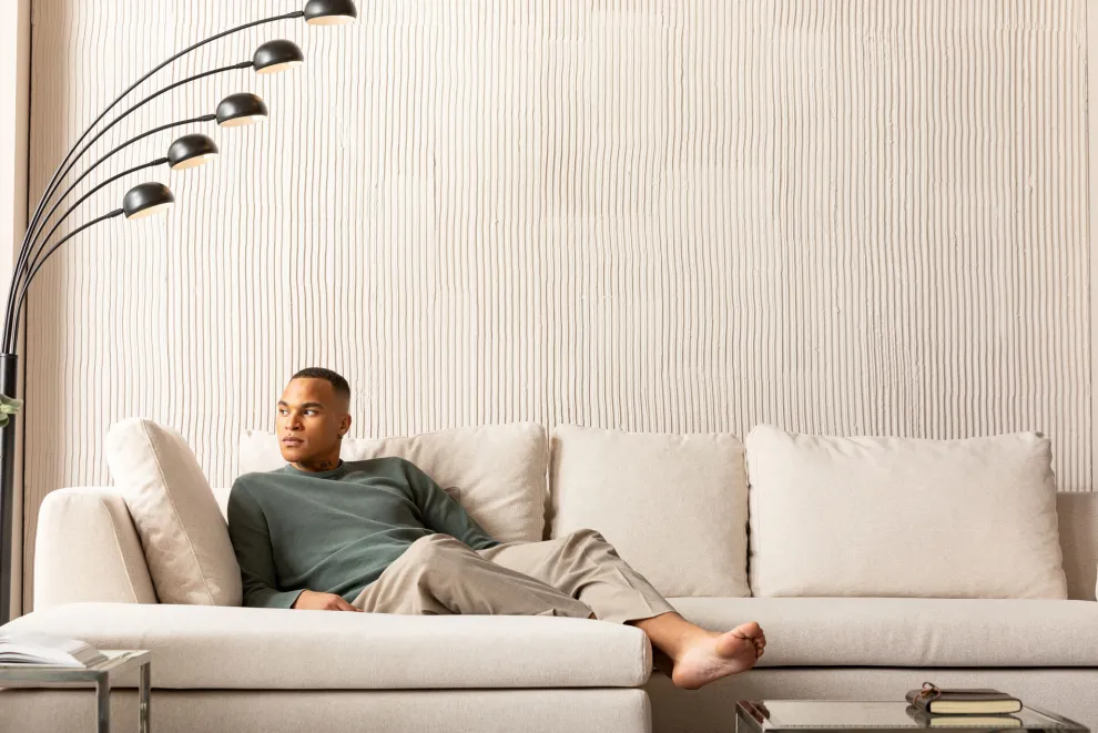 Hoekbank Gianni Creme Links