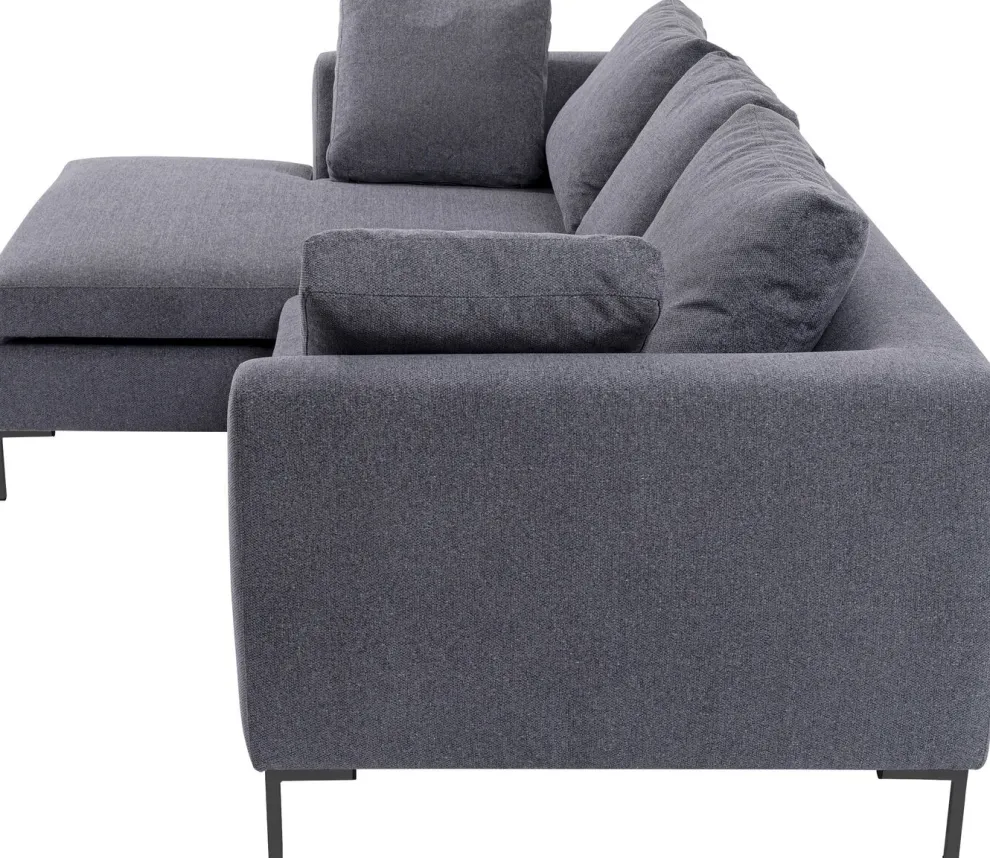 Hoekbank Gianni Grijs Links