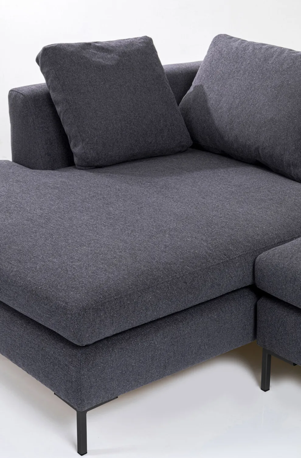 Hoekbank Gianni Grijs Links