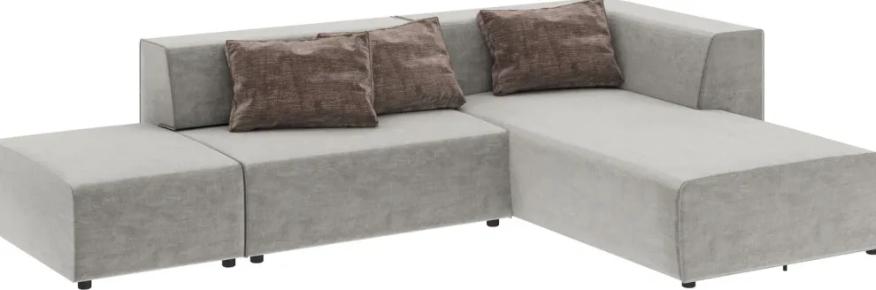 Hoekbank Infinity Vegas Grijs 337cm