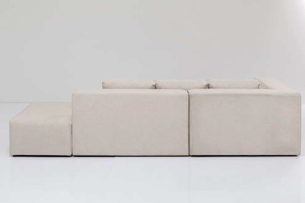 Hoekbank Infinity Ottomane Creme Links