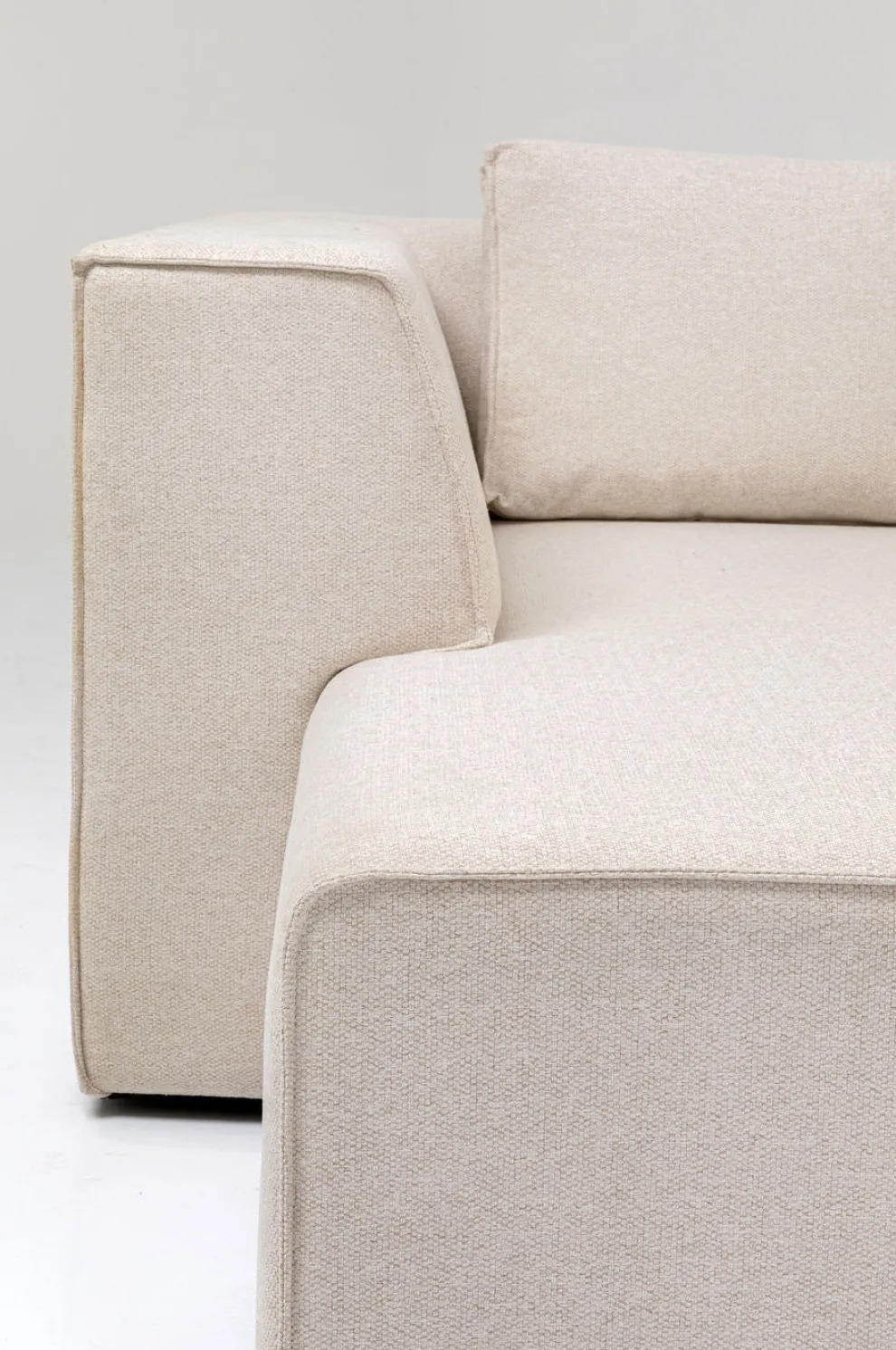 Hoekbank Infinity Ottomane Creme Links