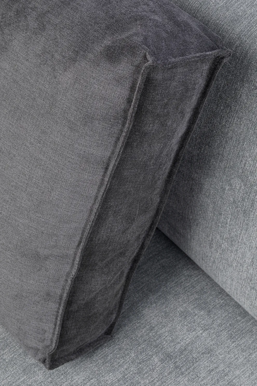 Hoekbank Infinity Ottomane Grijs Links