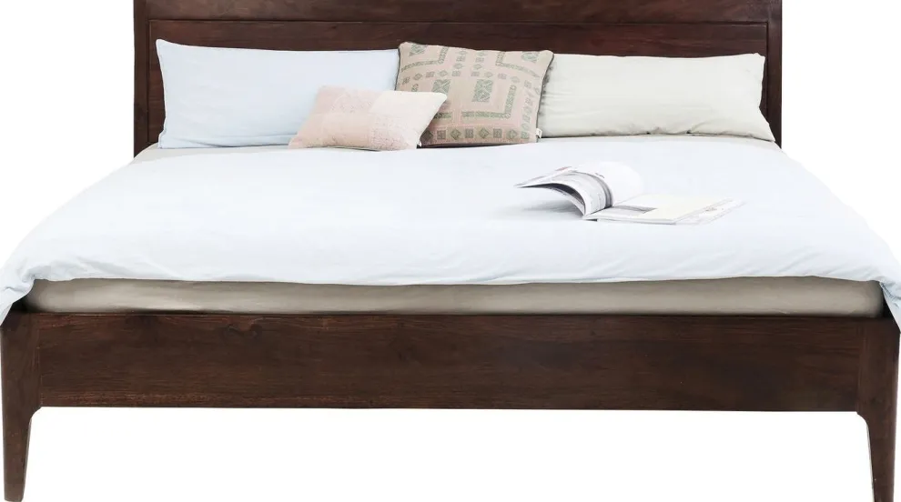 Houten Bed Brooklyn Walnut 180x200cm