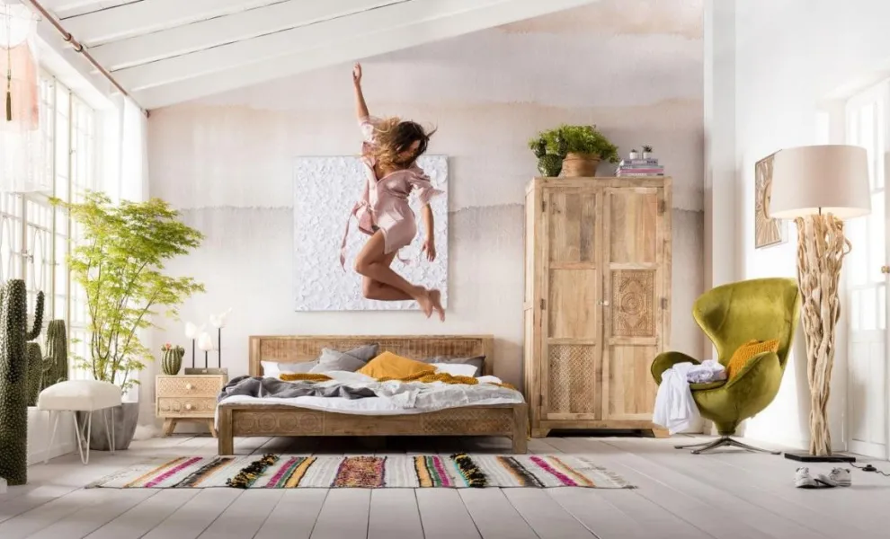 Houten Bed Puro 160x200cm