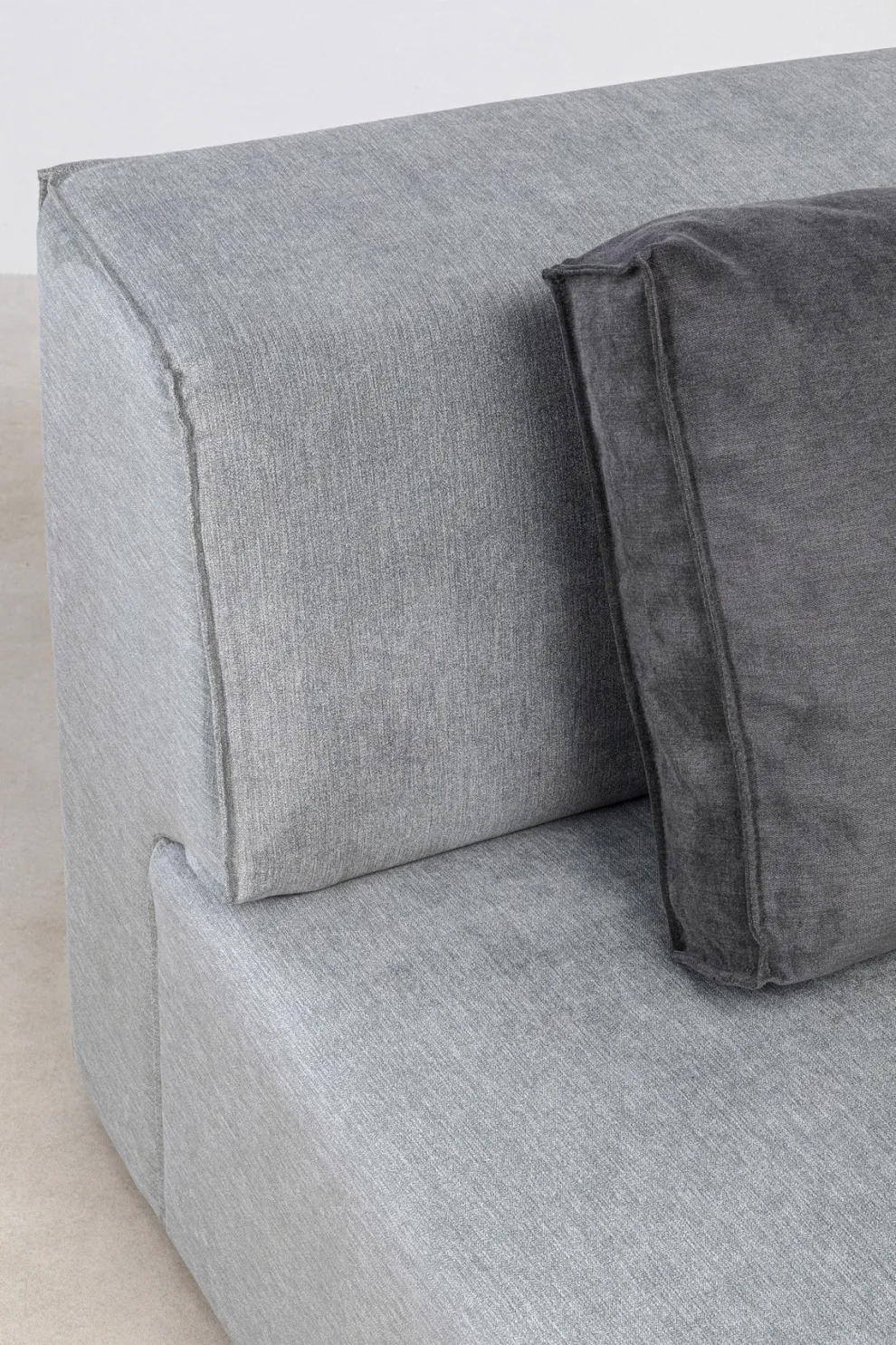 Infinity Ottomane Elements Grijs Rechts