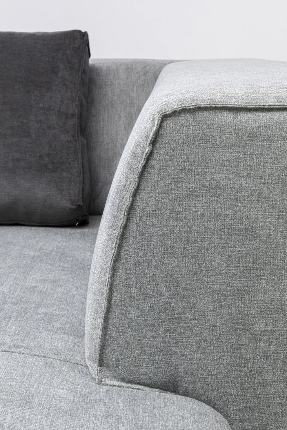 Infinity Ottomane Elements Grijs Rechts