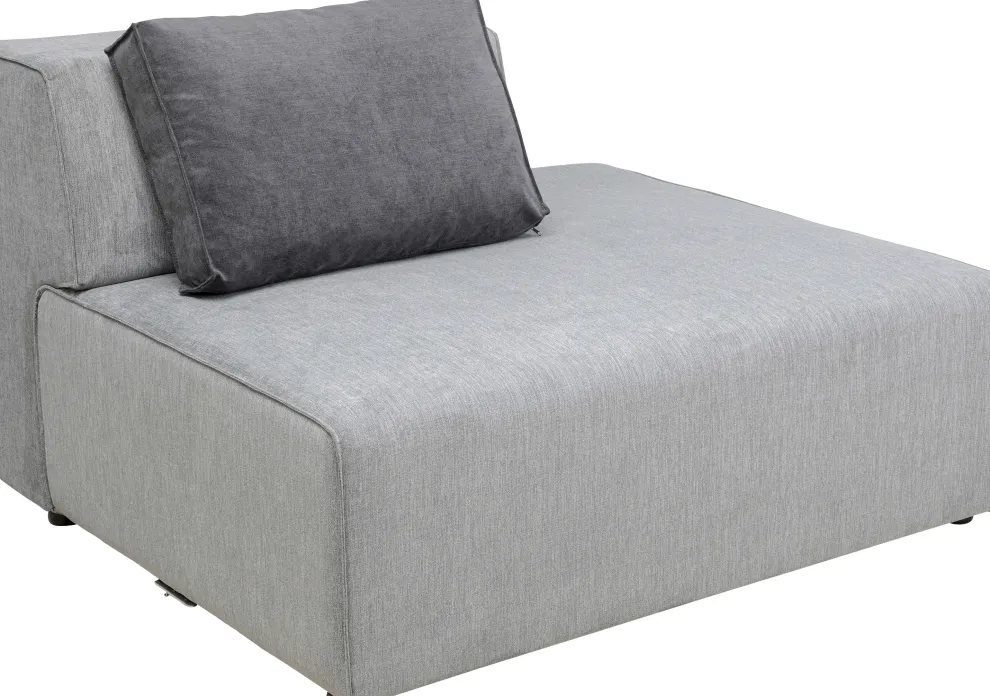 Infinity Ottomane Semi Elements Grijs Rechts