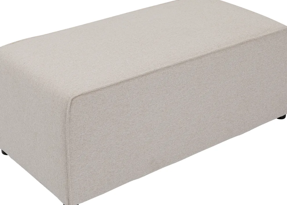 Infinity Pouff Elements Cream 50x100cm