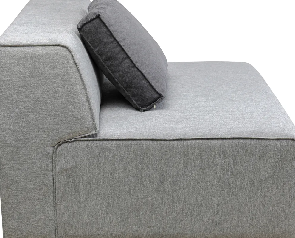 Infinity Twee-Zits Elements Grijs 120cm