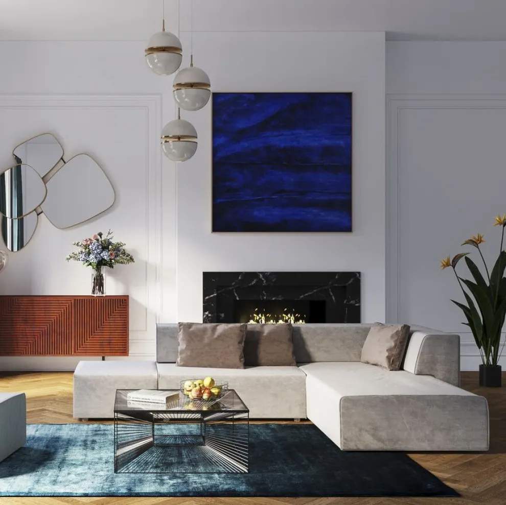 Infinity 2-Zits Elements Grijs 80cm