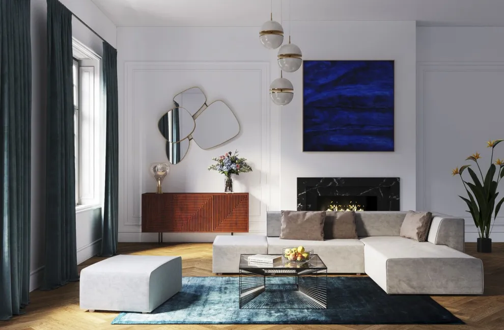 Infinity 2-Zits Elements Grijs 80cm