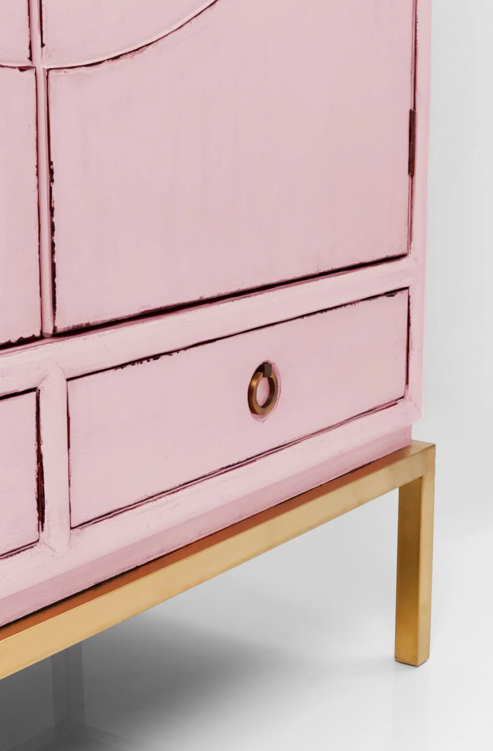 Kabinetkast Disk Pink