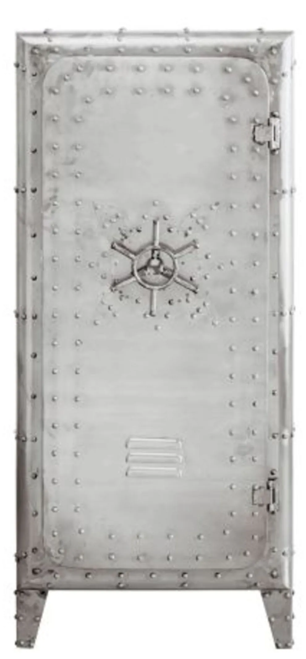 Kabinetkast Locker Silver 66x152cm