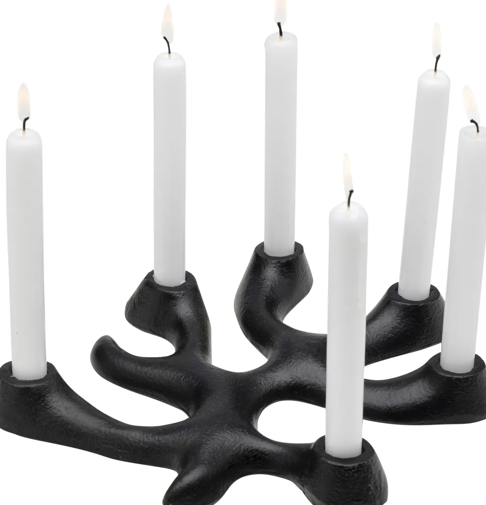 Kandelaar Corallo Black 4cm