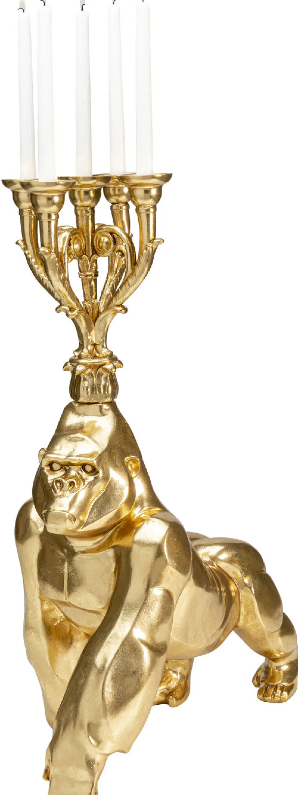 Kandelaar Gorilla Goud