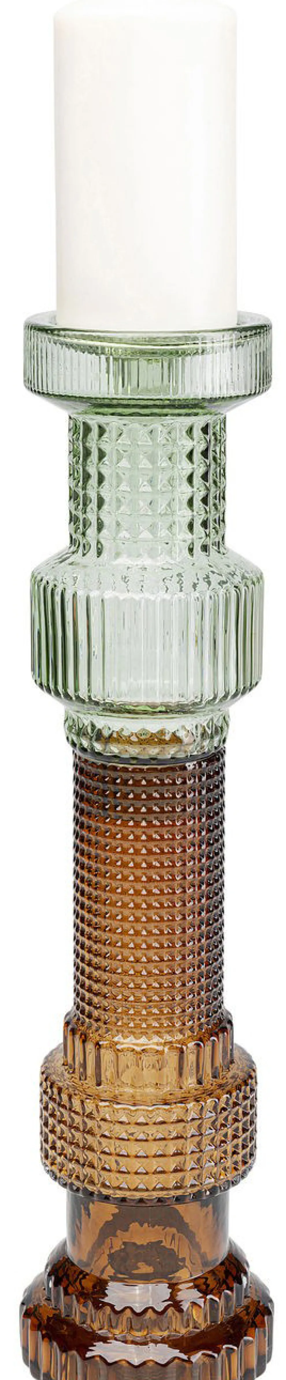 Kandelaar Marvelous Duo Groen Bruin 49cm