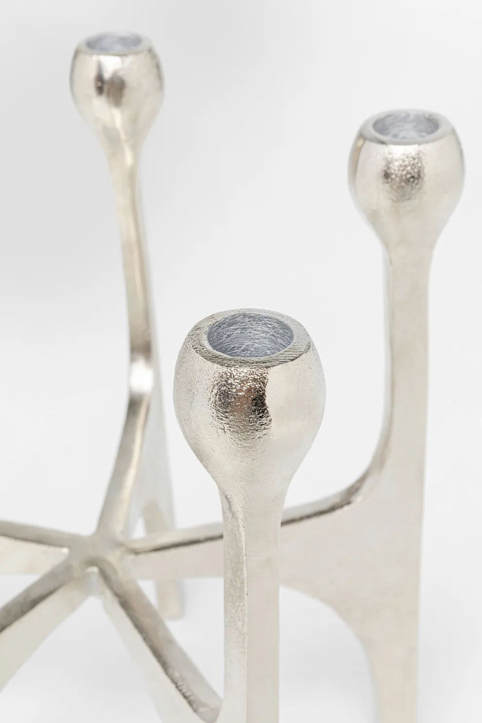 Kandelaar Stacky Silver 31cm