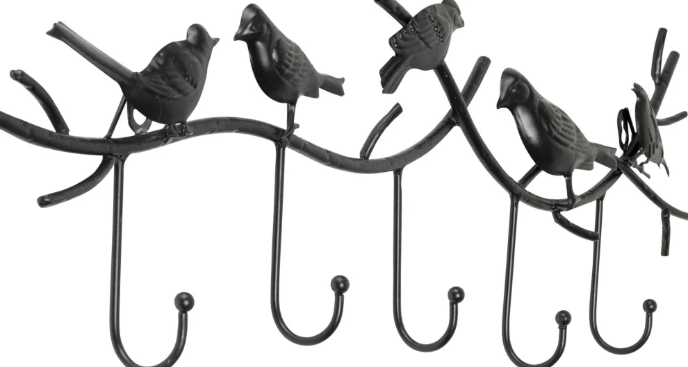 Kapstok Birds Gossip 71cm