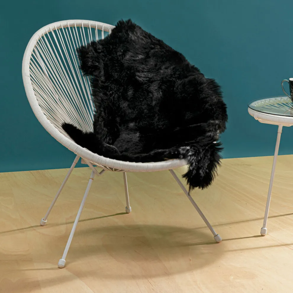 Kleed Heidi Black 60x85cm